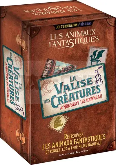ANIMAUX FANTASTIQUES – LA VALISE DES CREATURES DE NORBERT DRAGONNEAU – JEU D&rsquo;OBSERVATION Commander Maintenant