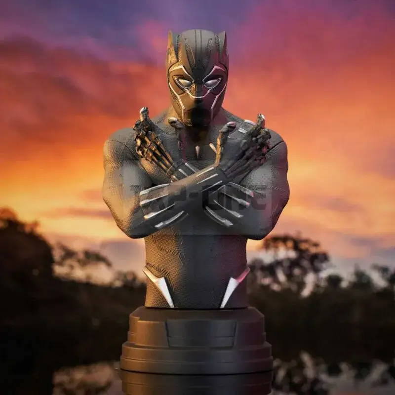Avengers: Endgame Buste 1/6 Black Panther 15 Cm Expédié Aujourd&rsquo;hui