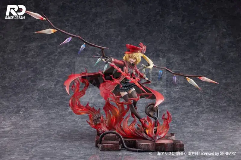 Touhou Project Figurine Pvc 1/6 Flandre Scarlet Military Uniform Ver. 27 Cm Meilleure Vente