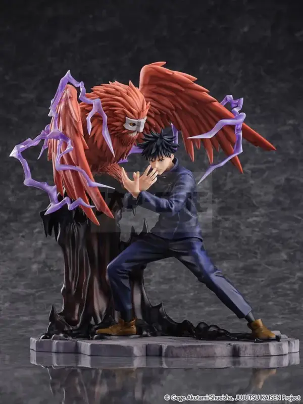 Jusqu&rsquo;à Épuisement Des Stocks Jujutsu Kaisen Figurine Pvc Shibuya Scramble Figurine 1/7 Megumi Fushiguro 28 Cm