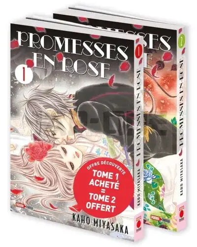PROMESSES EN ROSE - PACK DECOUVERTE T01 ACHETE + T02 OFFERT Seulement Aujourd'hui