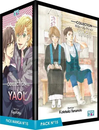 Prix Réduit PACK BOY'S LOVE - PARTIE 15 - 5 MANGA (LIVRES) - YAOI