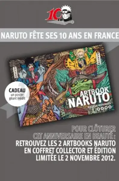 COFFRET NARUTO ARTBOOKS Livraison Express