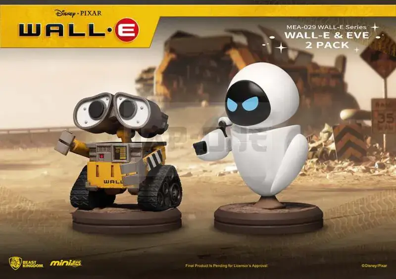 Dernier Modèle Mini Egg Attack Wall-E & Eve 2Pk 8 Cm