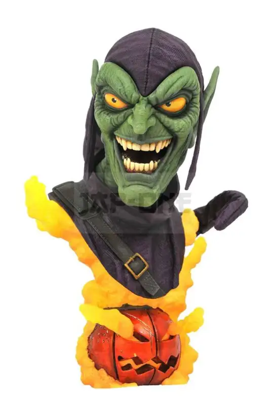 Commander Vite Marvel Legends 3D Green Goblin 1/2 Bust 25 Cm