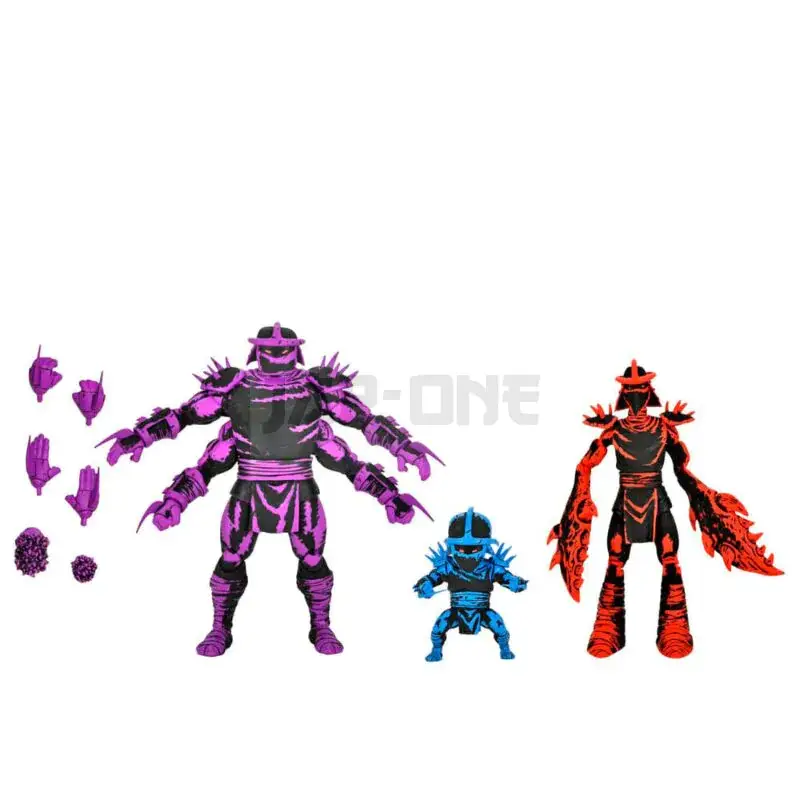 Ninja Turtles Teenage Mutant Shredder Clones Set Figurines 18Cm Paiement Sécurisé