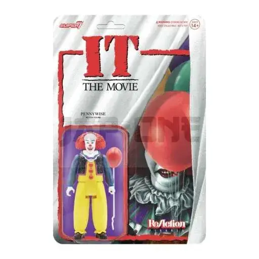 It Reaction Figurine Pennywise Clown 10 Cm Paiement Sécurisé