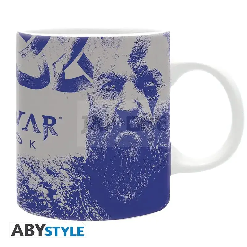 God Of War – Mug – 320 Ml – Kratos Et Atreus – Subli – Boîte Satisfait Ou Remboursé