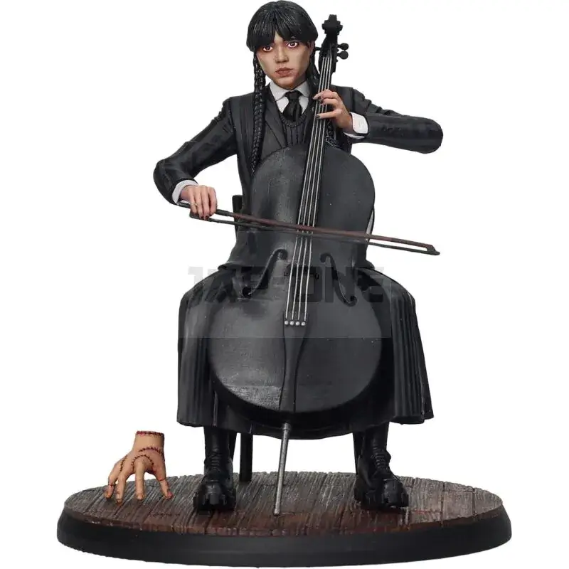 Mercredi Avec Son Violoncelle – Figurine 15Cm Offre Spéciale