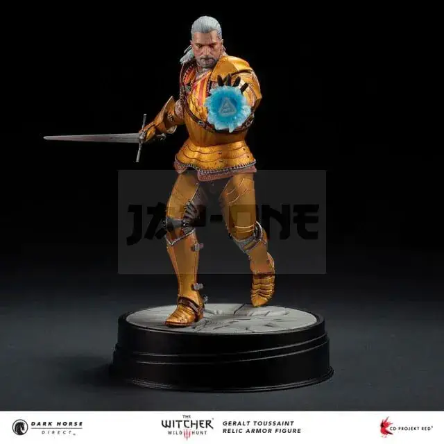 The Witcher 3 Figurine Pvc Geralt Toussaint Relic Armor 20 Cm Commander Vite