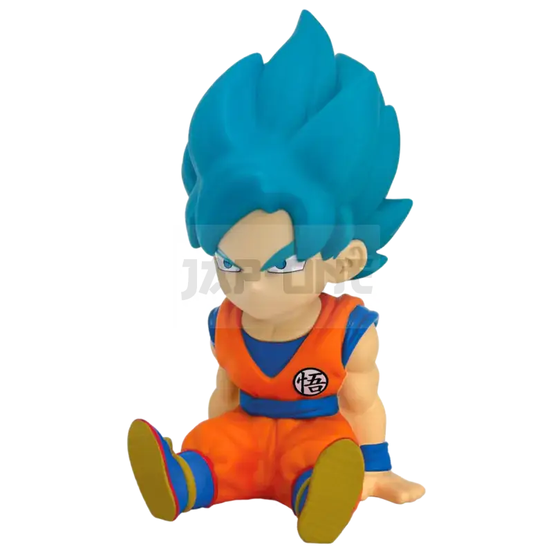 Dragon Ball Super Son Goku Super Saiyan Blue Money Box Figurine 15Cm Bon Plan