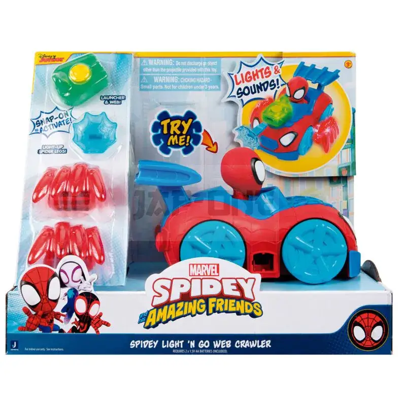 Seulement Aujourd&rsquo;hui Marvel Spidey Vehicle Lights And Sound