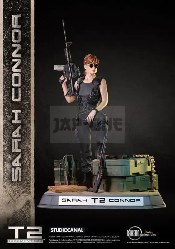 Offre Exclusive Terminator 2 Judgement Day Figurine Premium 1/3 Sarah Connor T2 30Th Anniversary Edition 71 Cm