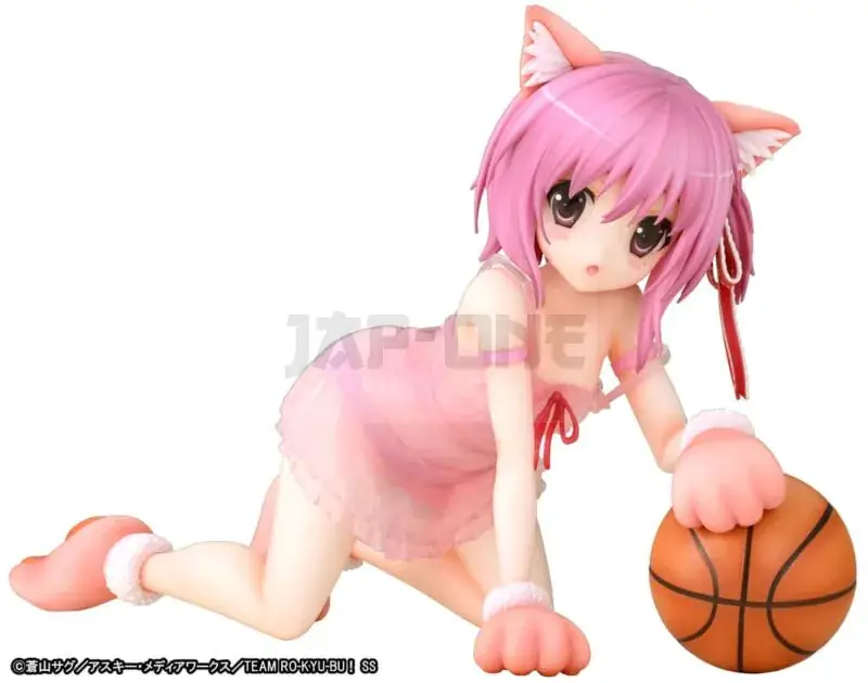 Petit Prix Ro-Kyu-Bu: Fast Break! Figurine Pvc 1/7 Tomoka Minato Kemomimi Lingerie Ver. 18 Cm