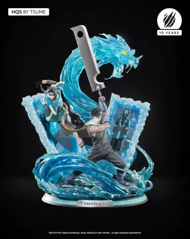 Satisfait Ou Remboursé Naruto – Zabuza & Haku – Statue Résine Hqs By Tsume – 47Cm