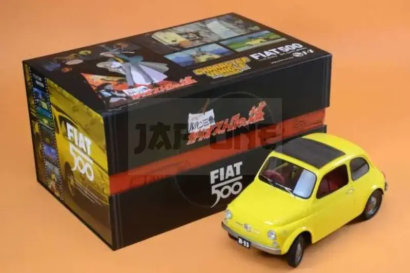 Produit De Marque Charcater Vechicle Series Lupin 3 Cagliostro Castle Fiat 500 Die-Cast