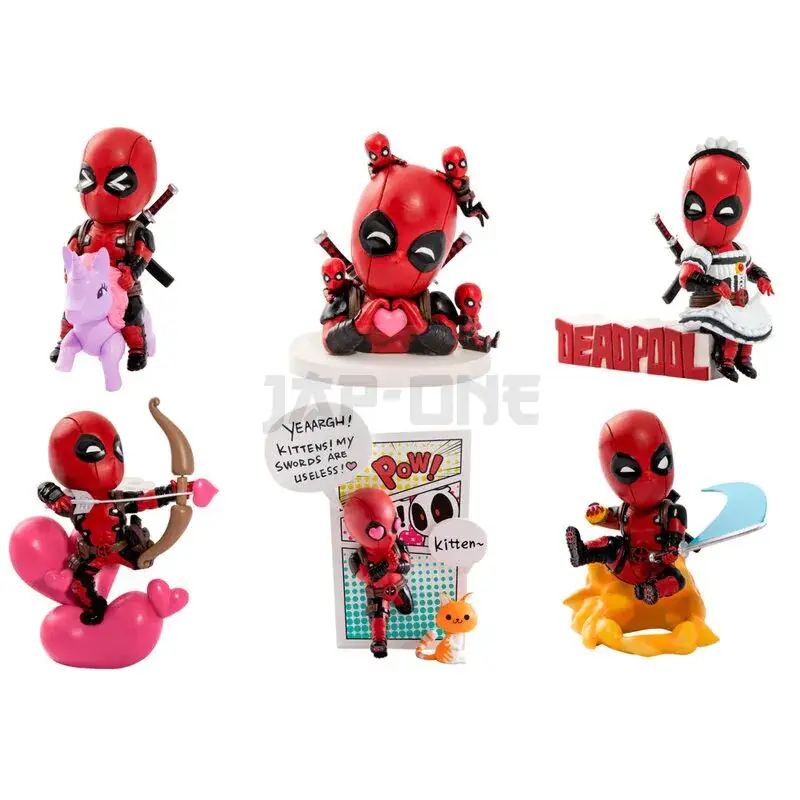 Livraison Express Marvel Deadpool Hero Box Assorted Surprise Figurine
