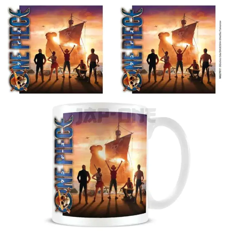 Vente Directe One Piece Live Action Set Sail White Mug