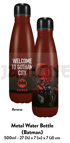 Batman – Gotham City – Bouteille D&rsquo;Eau Métal 500Ml Bon Plan