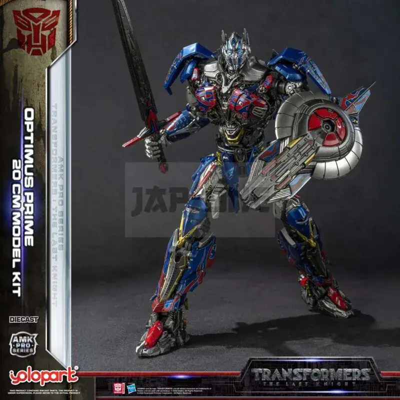 Achat Immédiat Transformers The Last Knight Amk Pro Optimus Prime Model Kit 20 cm