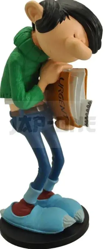 Gaston: Gaston With Urgent File Statue Livraison Express