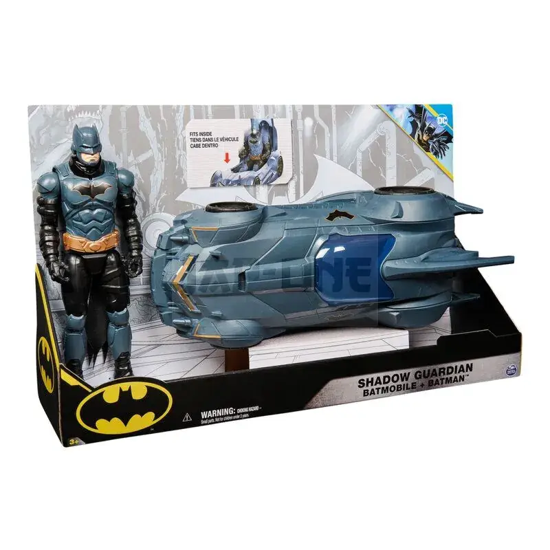 Expédié Aujourd&rsquo;hui Dc Comics Batman + Batmovil Set Figurines