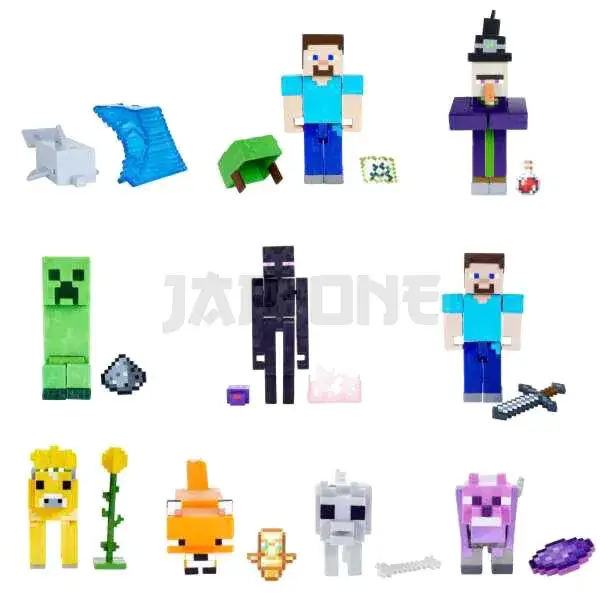 Réduction Minecraft Assorted Figurine 8Cm