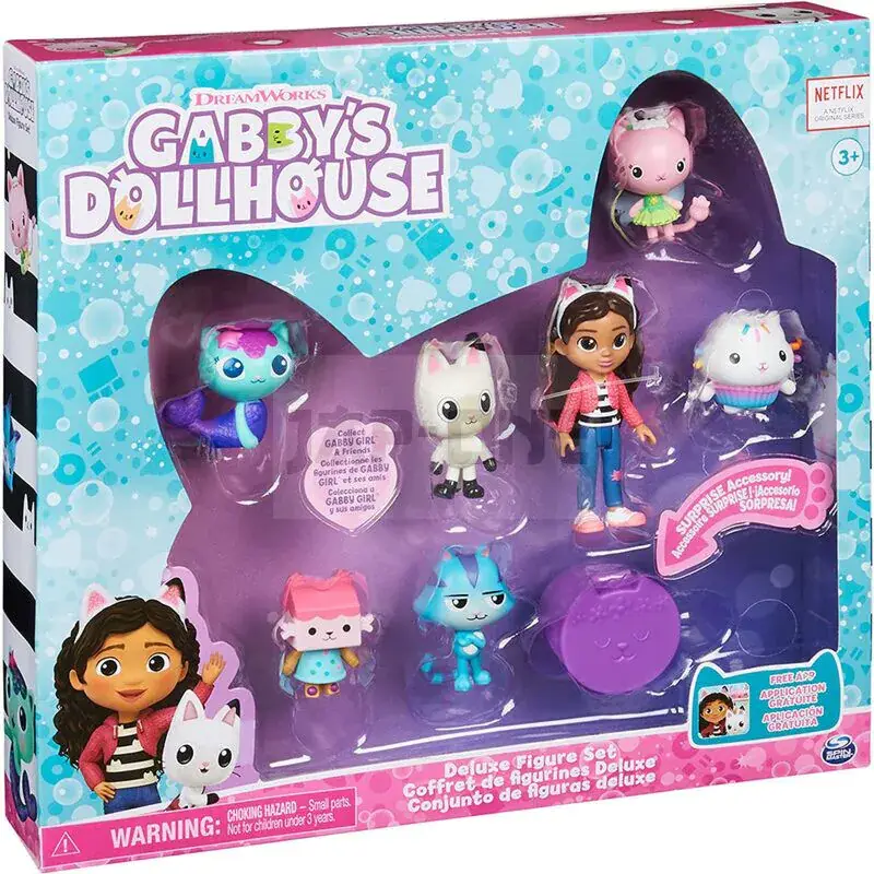 Top Vente Gabbys Dolls House Blister Figurines