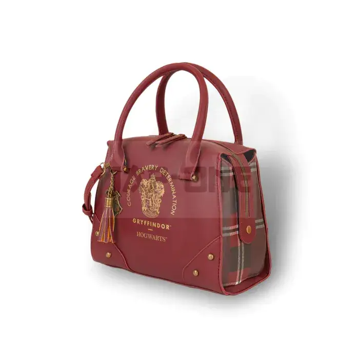 Harry Potter – Gryffondor -Sac À Main Luxe Plaid À Carreaux &rsquo;28X22X13&prime; Bon Plan
