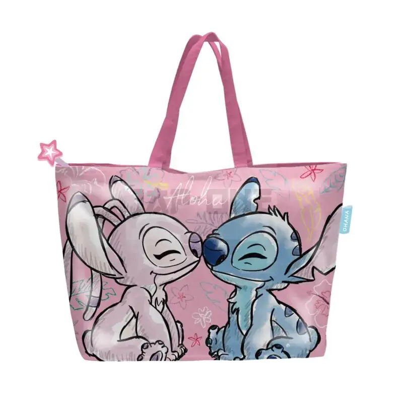 Prix Cassé Stitch & Angel – Sac De Plage – 48X32X10Cm