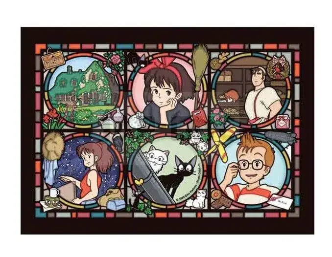 Prix Cassé KIKI LA PETITE SORCIERE – Personnages – Puzzle Vitrail 1000P