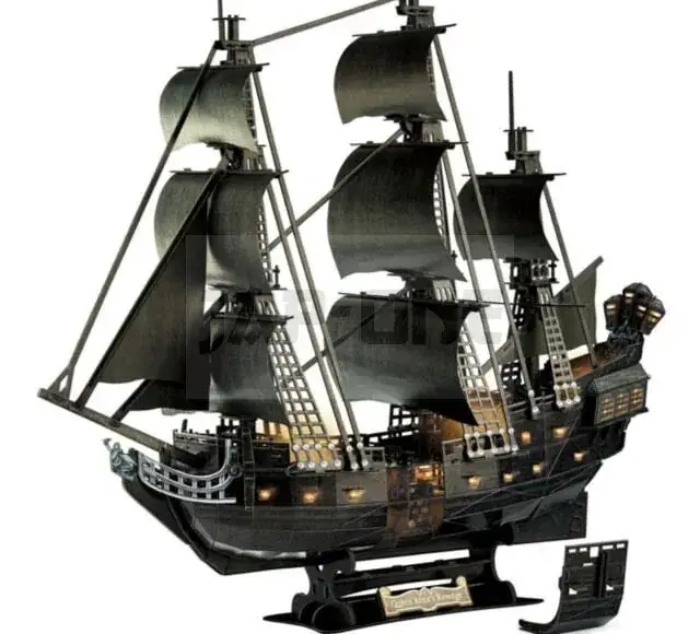 Pirates des Caraïbes : La Vengeance de Salazar puzzle 3D Black Pearl LED Edition Achetez Aujourd&rsquo;hui