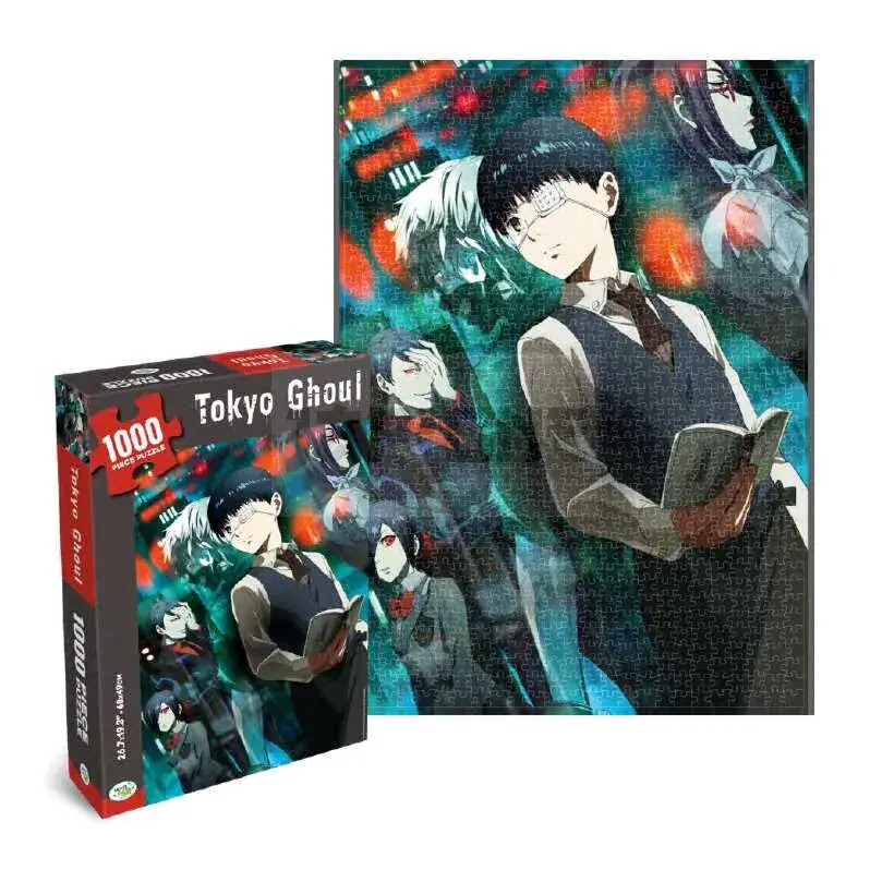 TOKYO GHOUL / PUZZLE 1000 PIÈCES / JEU DE PATIENCE ET DE RÉFLEXION / 68X49 CM Expédié Aujourd&rsquo;hui