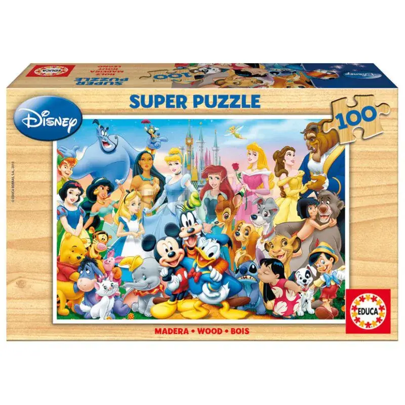 Disney The Wonderful World of Disney puzzle 100pcs Promotion Saisonnière