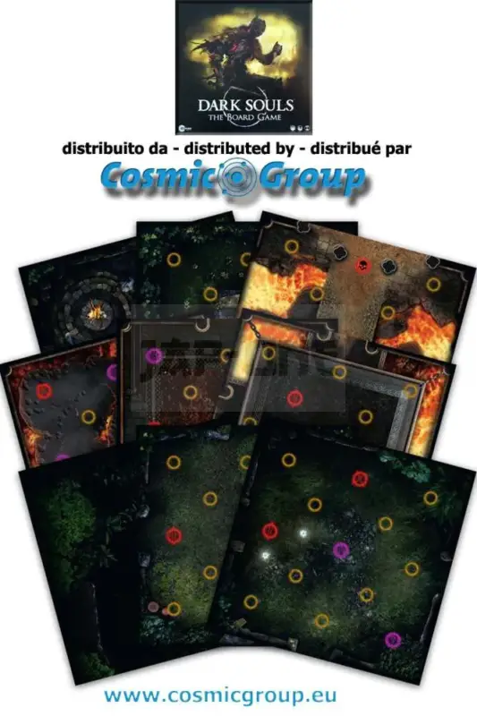 Darksouls Tbg:Darkroot & Iron Keep Tiles Usine Directe