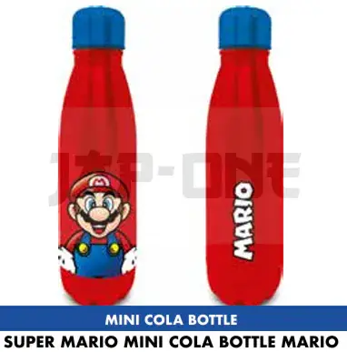 Super Mario – Mario – Mini Cola Bottle – 540 Ml Affaire À Saisir