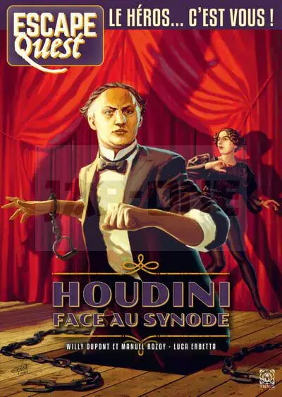 ESCAPE QUEST 8 HOUDINI FACE AU SYNODE Promotion Saisonnière