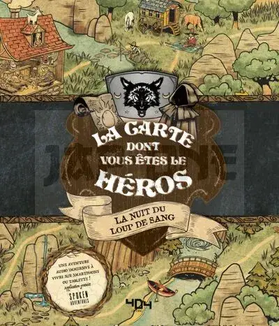 LA CARTE DONT VOUS ETES LE HEROS – LA NUIT DU LOUP DE SANG Promotion Saisonnière