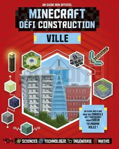 Top Vente MINECRAFT, DEFI CONSTRUCTION - VILLE
