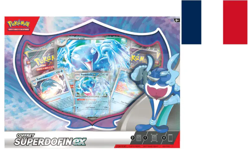 Pokemon – Coffret Ex (4 Boosters) 2024/06 – Fr Achat Immédiat