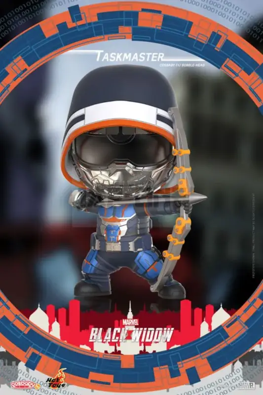 Black Widow Figurine Cosbaby (S) Taskmaster 10 Cm Usine Directe