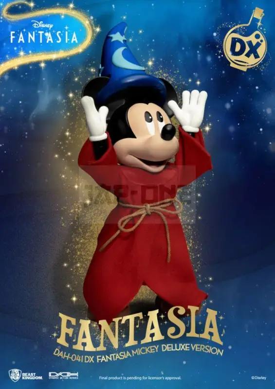 Promotion Disney Classic Figurine Dynamic Action Heroes 1/9 Mickey Fantasia Deluxe Version 21 Cm