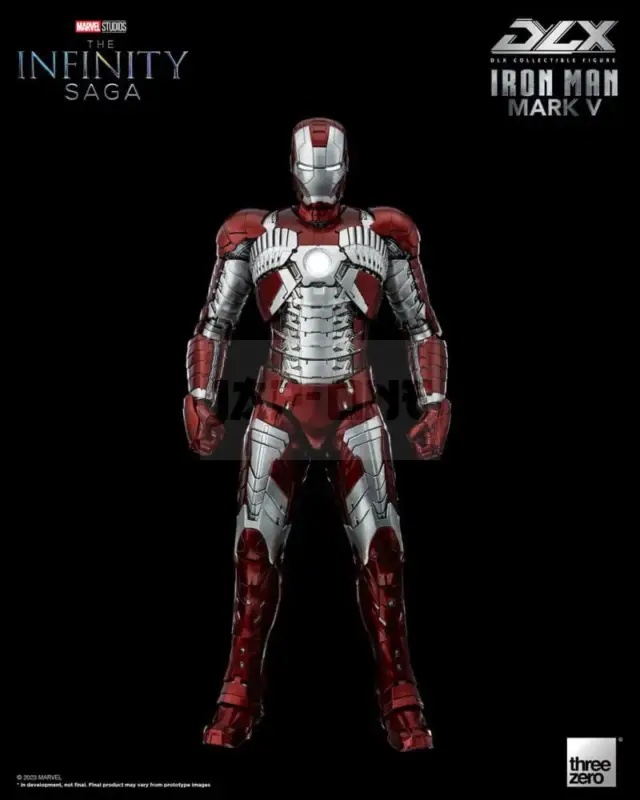 Infinity Saga Figurine 1/12 Dlx Iron Man Mark 5 17 Cm Quantité Limitée