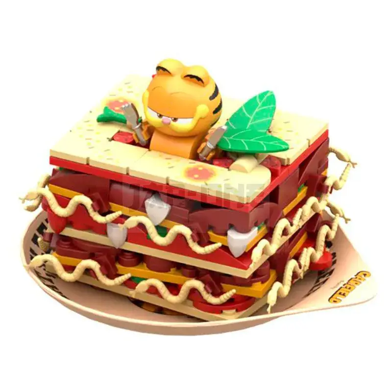 Garfield Lasagna Construction Kit 205Pcs Dernière Chance