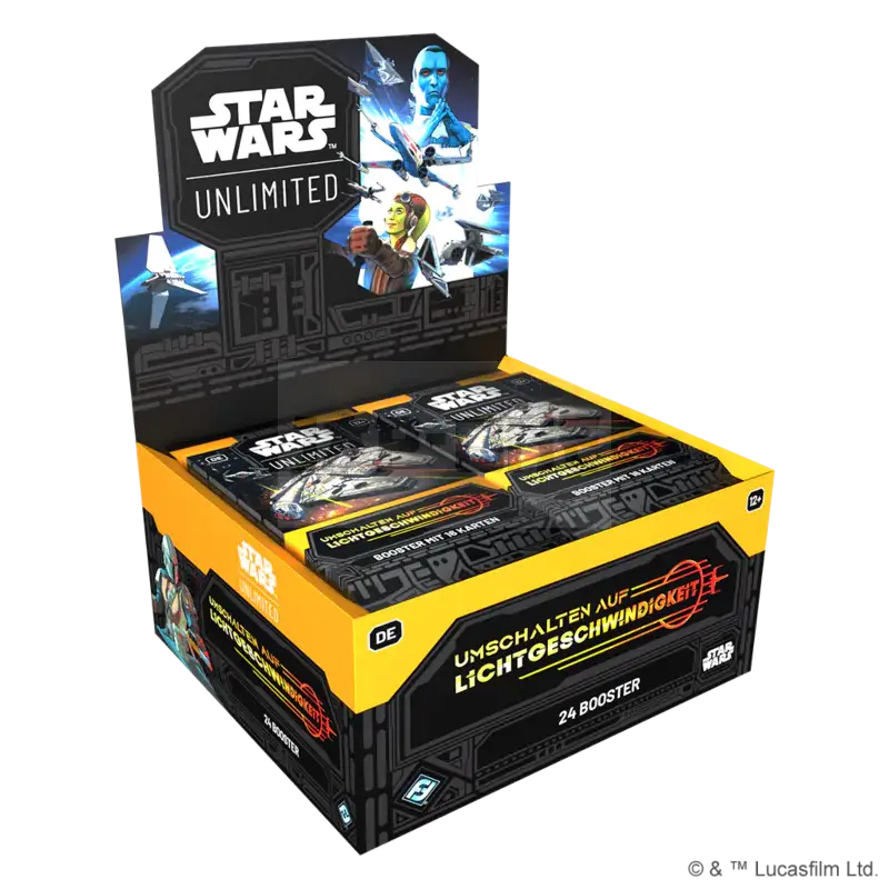 Ffg - Star Wars: Unlimited - Jump To Lightspeed Booster Display (24 Booster) - De Commander Maintenant