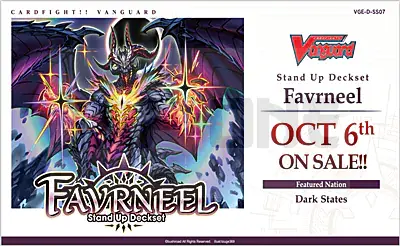 Usine Directe Cardfight!! Vanguard Special Series Stand Up Deckset « Favrneel » – En