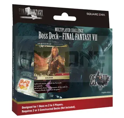 Final Fantasy Tcg – Multiplayer Challenge Boss Deck Display (6 Deck) – Final Fantasy Vii – De Bon Marché