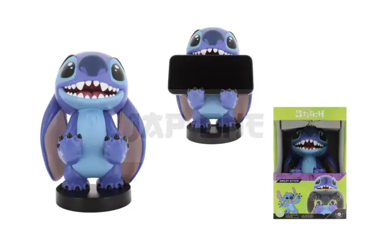 Expédié Aujourd&rsquo;hui Stitch – Smiley – Support Manette & Portable – 20Cm