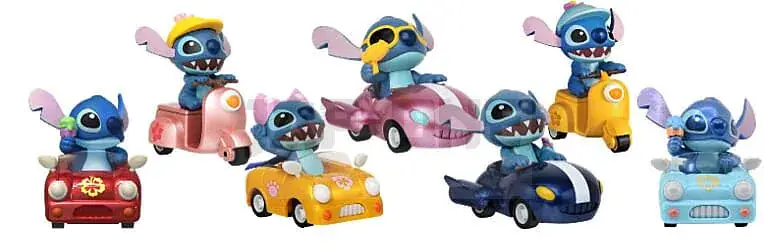 Lilo & Stitch Assortiment Véhicules À Friction Avec Figurine Zoom Hero Stitch (12) Promotion