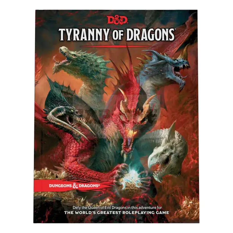 Satisfait Ou Remboursé Dungeons & Dragons Rpg Livret D&rsquo;Aventure Tyranny Of Dragons: Evergreen Version *Anglais*